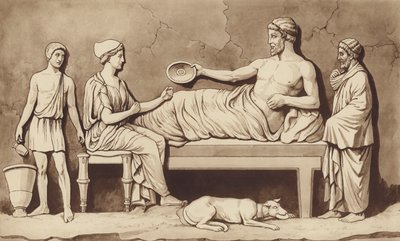 Greek Family Meal by English School